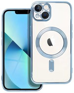 TopQ Kryt Electro iPhone 13 MagSafe s modrým rámečkem 115609 - Phone Cover