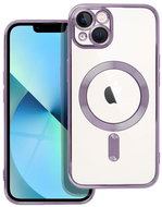 TopQ Kryt Electro iPhone 13 MagSafe s fialovým rámečkem 115607 - Phone Cover
