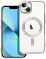 TopQ Electro iPhone 13 MagSafe cover with silver frame 115605 - Phone Cover