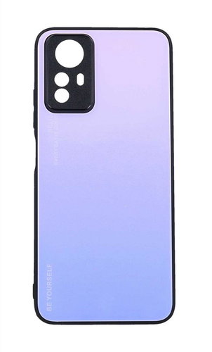 TopQ Kryt LUXURY Xiaomi Redmi Note 12S pevný pastelový fialový 109086 - Phone Cover - Main image