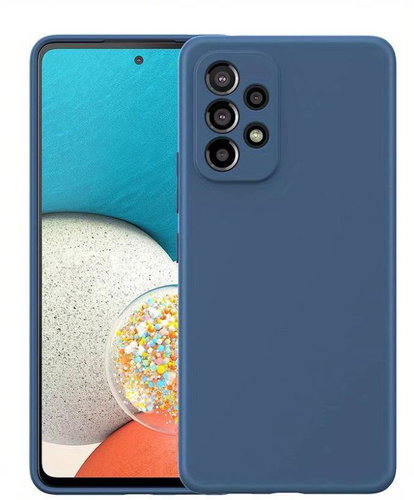 TopQ Kryt Soft Samsung A23 5G modrý 115626 - Phone Cover - Main image
