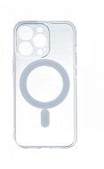 TopQ Kryt iPhone 15 Pro Max s MagSafe pevný průhledný 109917 - Phone Cover