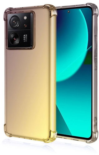 TopQ Kryt Xiaomi 13T Shock dúhový purpurovo-žltý 110455 - Kryt na mobil - Hlavný obrázok