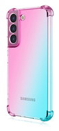 TopQ Cover Samsung S23 Shock rainbow mint-pink 110298 - Phone Cover