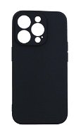 TopQ Kryt Pastel iPhone 15 Pro černý 111533 - Phone Cover