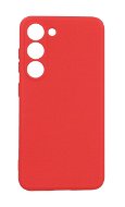 TopQ Kryt Pastel Samsung S23 červený 111466 - Phone Cover