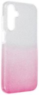 TopQ Kryt Samsung A15 glitter stříbrno-růžový 116281 - Phone Cover