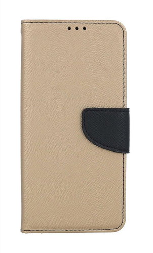 TopQ Pouzdro Samsung A14 knížkové zlaté 111650 - Phone Case - Main image