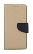 TopQ Pouzdro Samsung A34 knížkové zlaté 111649 - Phone Case