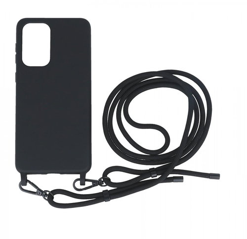 TopQ Kryt Simple Samsung A33 5G černý se šňůrkou 111316 - Phone Cover - Main image