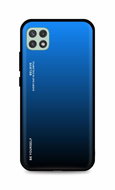 TopQ Kryt LUXURY Samsung A22 5G pevný duhový modrý 110998 - Phone Cover