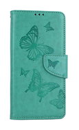 TopQ Pouzdro Xiaomi Redmi Note 12 knížkové Butterfly zelené 112023 - Phone Case