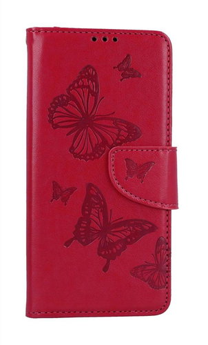 TopQ Pouzdro Xiaomi Redmi Note 12S knížkové Butterfly růžové 111959 - Phone Case - Main image