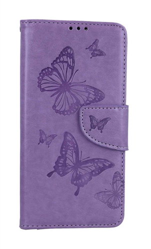 TopQ Pouzdro Xiaomi Redmi Note 12S knížkové Butterfly fialové 111956 - Phone Case - Main image
