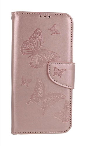 TopQ Pouzdro Samsung A34 knížkové Butterfly růžové světlé 111946 - Phone Case - Main image