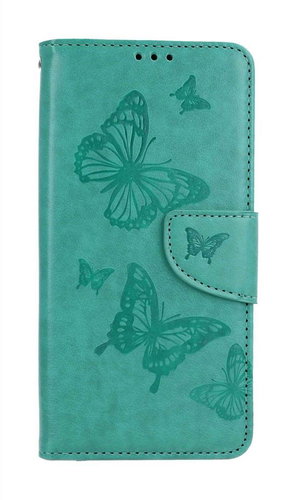 TopQ Pouzdro Samsung A54 5G knížkové Butterfly zelené 111889 - Phone Case - Main image
