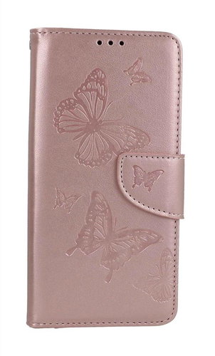 TopQ Pouzdro Samsung A54 5G knížkové Butterfly růžové světlé 111886 - Phone Case - Main image