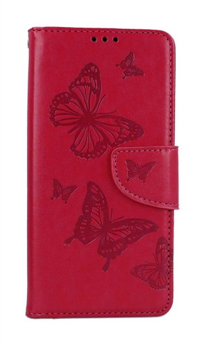 TopQ Pouzdro Samsung A54 5G knížkové Butterfly růžové 111883 - Phone Case - Main image