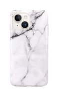 TopQ Kryt iPhone 15 Mramor bílý 99929 - Phone Cover