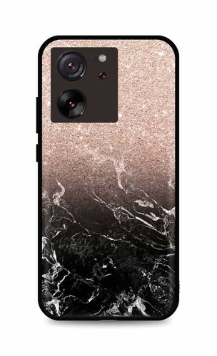 TopQ Kryt LUXURY Xiaomi 13T pevný Sparkling Marble 111537 - Phone Cover - Main image