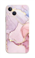 TopQ Cover iPhone 15 Marble Pink 110908 - Phone Cover