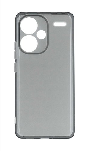 TopQ Kryt Box Premium Xiaomi Redmi Note 13 Pro+ průhledný černý 117154 - Phone Cover - Main image
