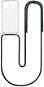 TopQ Kryt Simple iPhone 11 s čiernou šnúrkou priehľadný 111401 - Kryt na mobil