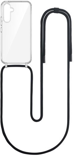 TopQ Kryt Simple Samsung A33 5G s černou šňůrkou průhledný 111389 - Phone Cover - Main image