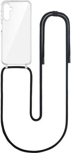 TopQ Kryt Simple Samsung A14 s černou šňůrkou průhledný 111388 - Phone Cover - Main image