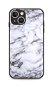 TopQ Kryt LUXURY iPhone 15 pevný Marble White 111300 - Phone Cover