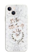 TopQ Kryt iPhone 15 Mramor Little things 112477 - Phone Cover