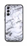TopQ Kryt LUXURY Samsung A34 pevný Marble White 111305 - Phone Cover