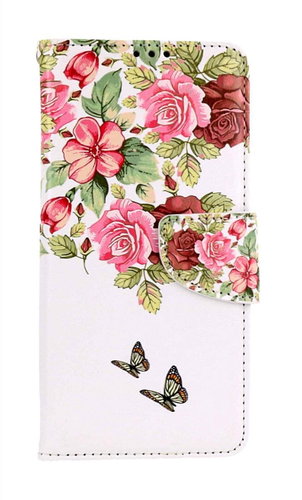 TopQ Pouzdro Xiaomi Redmi Note 12S knížkové Něžné květy 112867 - Phone Case - Main image