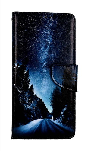 TopQ Pouzdro Xiaomi Redmi Note 12 knížkové Zimní cesta 112838 - Phone Case - Main image