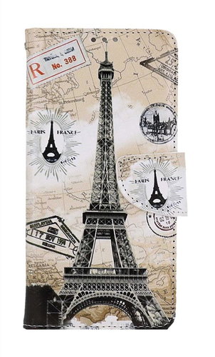 TopQ Pouzdro Xiaomi Redmi Note 12 knížkové Paris 2 112747 - Phone Case - Main image