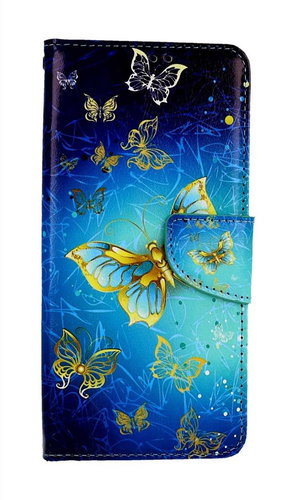 TopQ Pouzdro Samsung A14 knížkové Obloha s motýlky 112864 - Phone Case - Main image