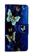 TopQ Pouzdro Samsung A14 knížkové Kouzelní motýlci 112858 - Phone Case
