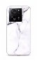 TopQ Kryt Xiaomi 13T Mramor bílý 112464 - Kryt na mobil