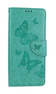 TopQ Pouzdro Xiaomi Redmi 12C knížkové Butterfly zelené 113206 - Phone Case