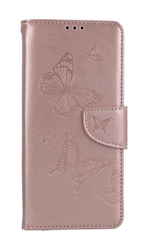 TopQ Pouzdro Xiaomi Redmi 12C knížkové Butterfly růžové světlé 113203 - Phone Case - Main image