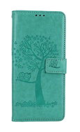 TopQ Xiaomi Redmi 12C book case Green tree owls 113200 - Phone Case