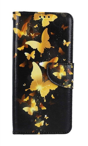 TopQ Pouzdro Samsung A14 knížkové Luxusní motýlci 112860 - Phone Case - Main image
