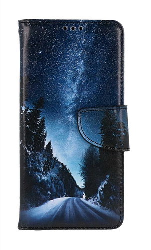 TopQ Pouzdro Samsung A54 5G knížkové Zimní cesta 112643 - Phone Case - Main image