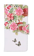 TopQ Pouzdro Samsung A34 knížkové Něžné květy 112621 - Phone Case