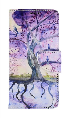 TopQ Pouzdro Samsung A34 knížkové Kresba stromu 112615 - Phone Case - Main image