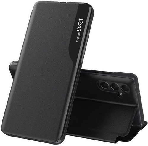 TopQ Pouzdro Samsung S24 Plus Smart View knížkové černé 117399 - Phone Case - Main image