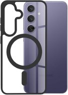 TopQ Kryt Magnetic Samsung S24 Plus pevný s čiernym rámikom 117397 - Kryt na mobil