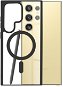 TopQ Kryt Magnetic Samsung S24 Ultra pevný s černým rámečkem 117447 - Phone Cover
