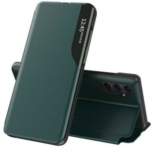 TopQ Pouzdro Samsung A05s Smart View knížkové zelené 117443 - Phone Case - Main image