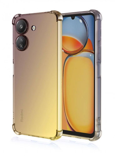 TopQ Kryt Xiaomi Redmi 13C Shock duhový purpurovo-žlutý 117571 - Phone Cover - Main image